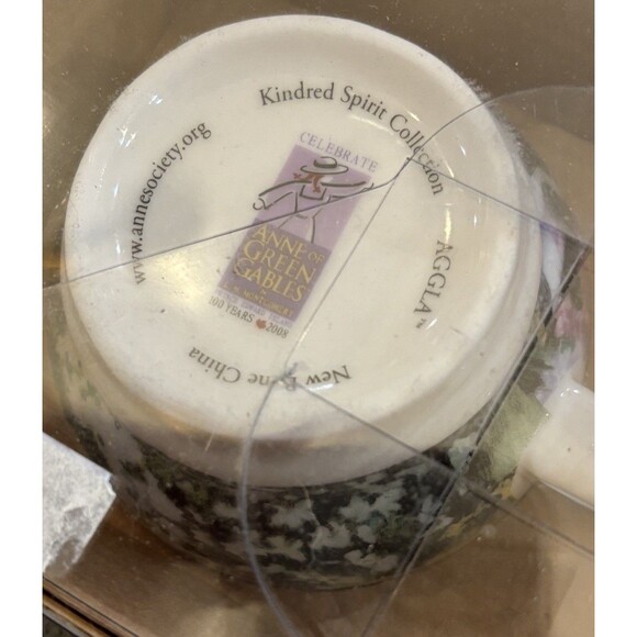 Anne Of Green Gables Mug Set Rare  2008 New In Box Montgomery Avonlea Bone China - Picture 9 of 12